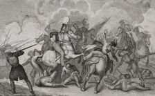 First Carlist War (1833-1840): Battle of Villarrobledo (20 September 1836), 1845. Creators: Antonio Gómez y Cros, Jose Gomez