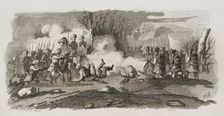 First Carlist War, (1833-1840): Battle of Alsasua, April 22, 1834, (1842). Creator: Pedro Celestino Mare