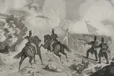 First Carlist War, (1833-1840): Battle of Calanda (6 December 1833), 1842. Creators: Manuel Miranda, Pedro Celestino Mare