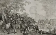 First Carlist War, (1833-1840): Battle of Elzaburu, (12 March 1835), 1845. Creator: Miranda