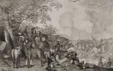 First Carlist War, (1833-1840): Battle of Elzaburu, (12 March 1835), 1845. Creator: Miranda