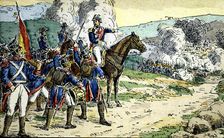 First Carlist War (1833 - 1840), liberation of Bilbao by the royalist troops of General Espartero…