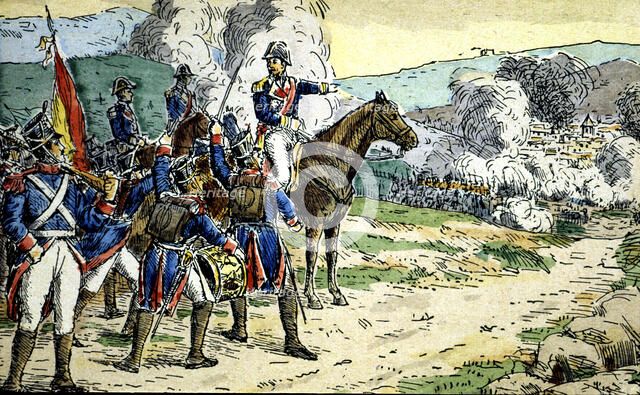 First Carlist War (1833 - 1840), liberation of Bilbao by the royalist troops of General Espartero…