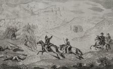 First Carlist War (1833-1840): The front in Valencia, Battle of Chiva (2nd April 1836), 1845. Creators: Antonio Gómez y Cros, Jose Gomez