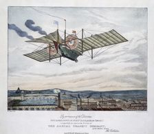 First carriage, Ariel 1843. Artist: W Walton