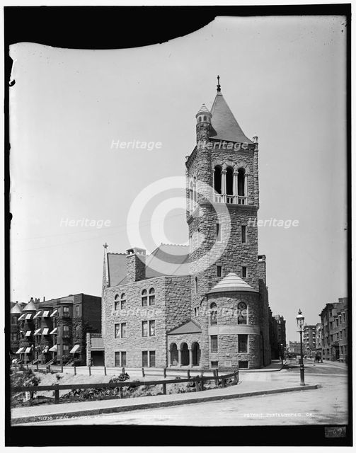 First Church of Christ Scientist, Boston, between 1890 and 1901. Creator: Unknown.