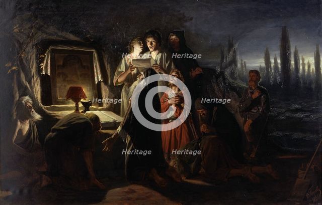 First Christians of Kiev', 1880. Creator: Perov, Vasili Grigoryevich (1834-1882).