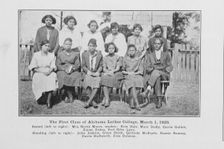 First Class of Alabama Luther College, March 1, 1923, 1927. Creator: Unknown