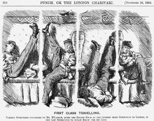 First Class Travelling 1864. Creator: Charles Samuel Keene