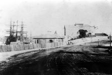 First Customs House on the Brisbane River, c1873. Creator: Unknown