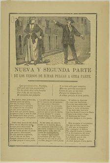 First and Second Part of the Verses..., n.d. Creator: José Guadalupe Posada
