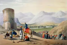 First Anglo-Afghan War 1838-1842. Artist: James Atkinson