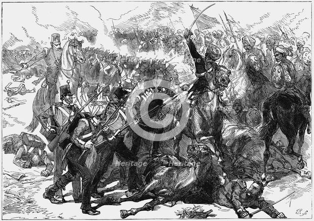 First Anglo-Afghan War, (1838-1842), c1880. Artist: Unknown