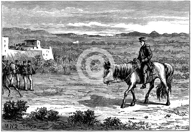 First Anglo-Afghan War (1838-1842), c1885. Artist: Unknown