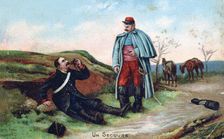 First Aid 1914-1918. Artist: Etienne Berne-Bellecour