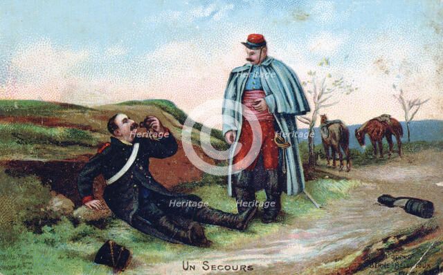 'First Aid', 1914-1918. Artist: Etienne Berne-Bellecour