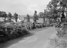 First Aid Nursing Yeomanry (FANY) trial or rally, 1931. Artist: Bill Brunell
