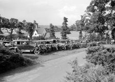 First Aid Nursing Yeomanry (FANY) trial or rally, 1931. Artist: Bill Brunell