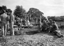 First Aid Nursing Yeomanry (FANY) trial or rally, 1931. Artist: Bill Brunell