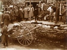 First-aid post, Ablain-Saint-Nazaire, Northern France, c1914-c1918