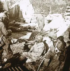 First-aid post, Verdun, northern France, c1914-c1918