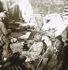 First-aid post, Verdun, northern France, c1914-c1918