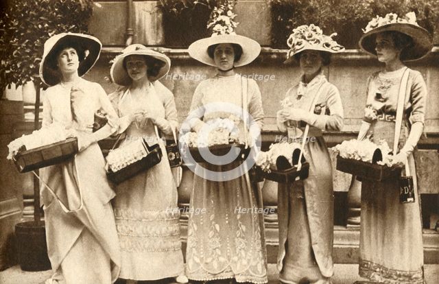 'First Alexandra Rose Day', 21 June 1912, (1933).  Creator: Unknown.