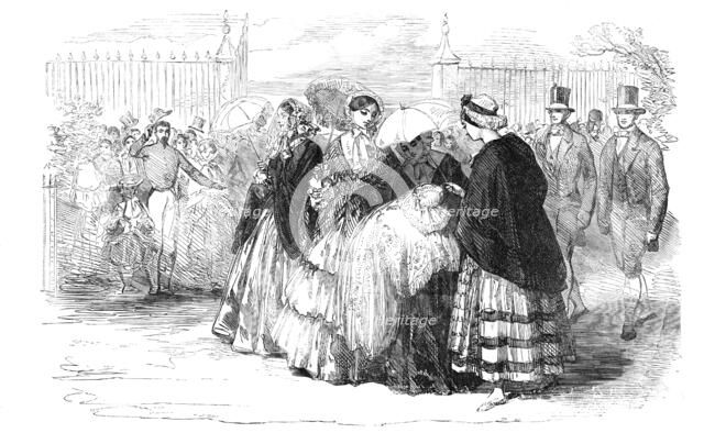 First Appearance of the Imperial Prince in Public, 1856.  Creator: Unknown.