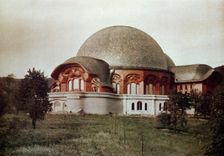 First Goetheanum, front (south) view, Dornach, Switzerland, 1922