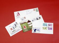 First day covers for golf tournaments, 1980s