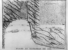 First drawings of Matanzas, (1680), 1920s
