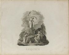 First edition of The Requiem in D minor, K. 626 by Wolfgang Amadeus Mozart, c. 1800. Creator: Anonymous