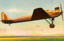 First flight of the Junkers Ju 49 plane, 2 October 1931, (1932). Creator: Unknown