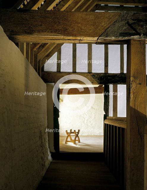 First Floor, Medieval Merchant's House, French Street, Southampton, Hampshire, 1988. Artist: Paul Highnam
