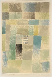 First house of a settlement, 1926. Creator: Klee, Paul (1879-1940)