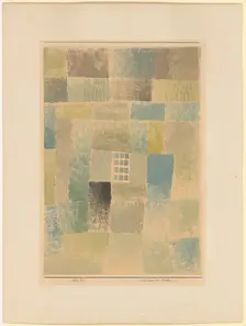 First House of a Settlement, 1926. Creator: Paul Klee
