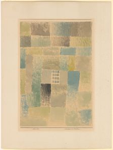 First House of a Settlement, 1926. Creator: Paul Klee