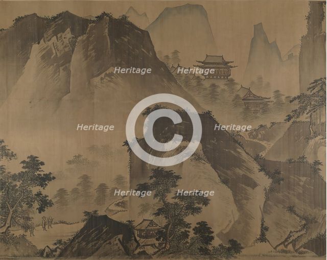 First half of Ten Thousand Li of the Yangzi River, late 15th century. Creator: Unknown.
