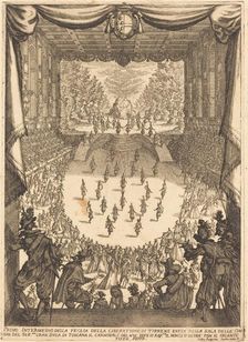 First Intermezzo, 1617. Creator: Jacques Callot
