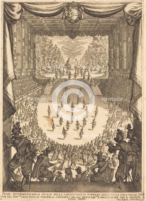 First Intermezzo, 1617. Creator: Jacques Callot.