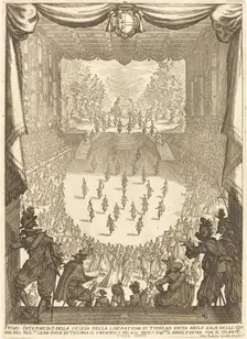 First Intermezzo, 1617. Creator: Jacques Callot