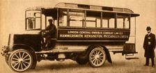 First L.G.O.C. Motor Bus 1904, (1933). Creator: Unknown