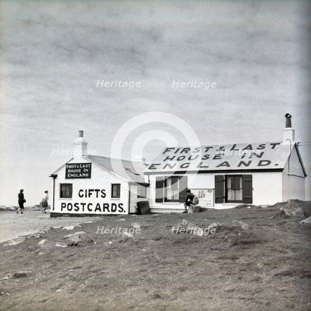 First & Last House in England, Land's End, Cornwall, c1955. Creator: Arthur Charles Kirby Ware.