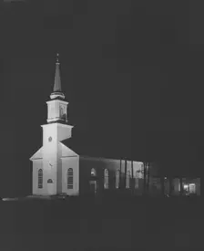 First Methodist Church, Elkin, North Carolina, 1960. Creator: Gottscho-Schleisner, Inc