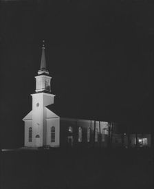 First Methodist Church, Elkin, North Carolina, 1960. Creator: Gottscho-Schleisner, Inc