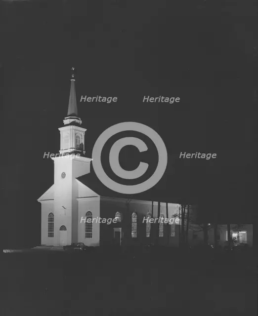 First Methodist Church, Elkin, North Carolina, 1960. Creator: Gottscho-Schleisner, Inc.