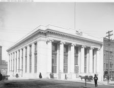 First National Bank, Kansas City, Mo., between 1900 and 1906. Creator: Unknown