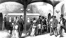 First New York Subway, USA, 1870. Creator: Unknown