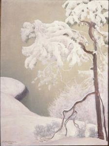 First Snows, 1931. Creator: Halonen, Pekka (1865-1933)