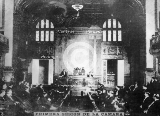 First session of the Chamber, (1902), 1920s. Artist: Unknown